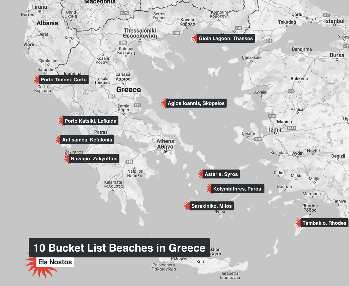 10 Bucket List Beaches in Greece